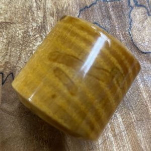 Spalted Hackberry Butt Caps